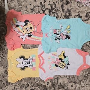 Minnie mouse NWT onsies